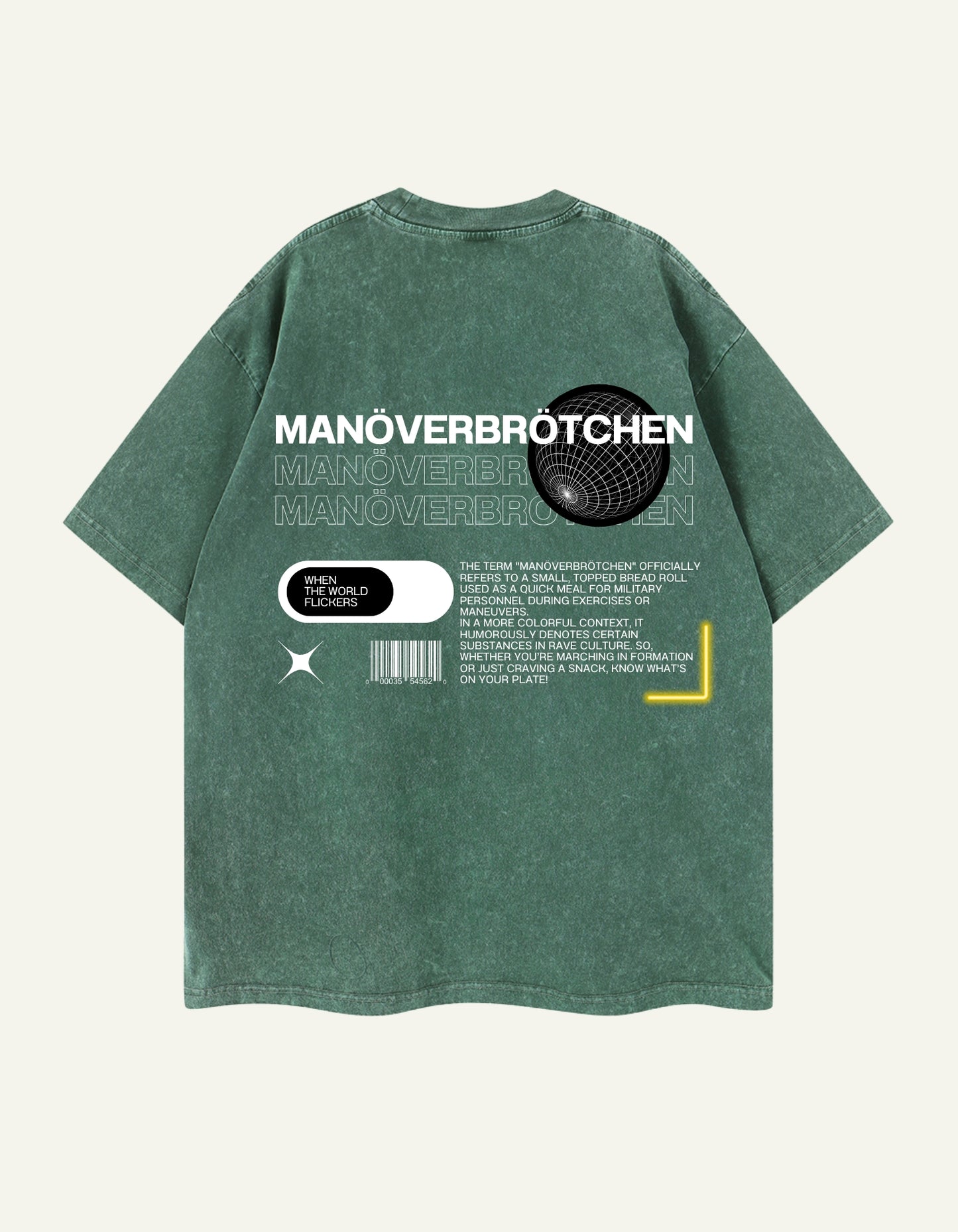 Manöverbrötchen Heavy T-Shirt - 100% Cotton