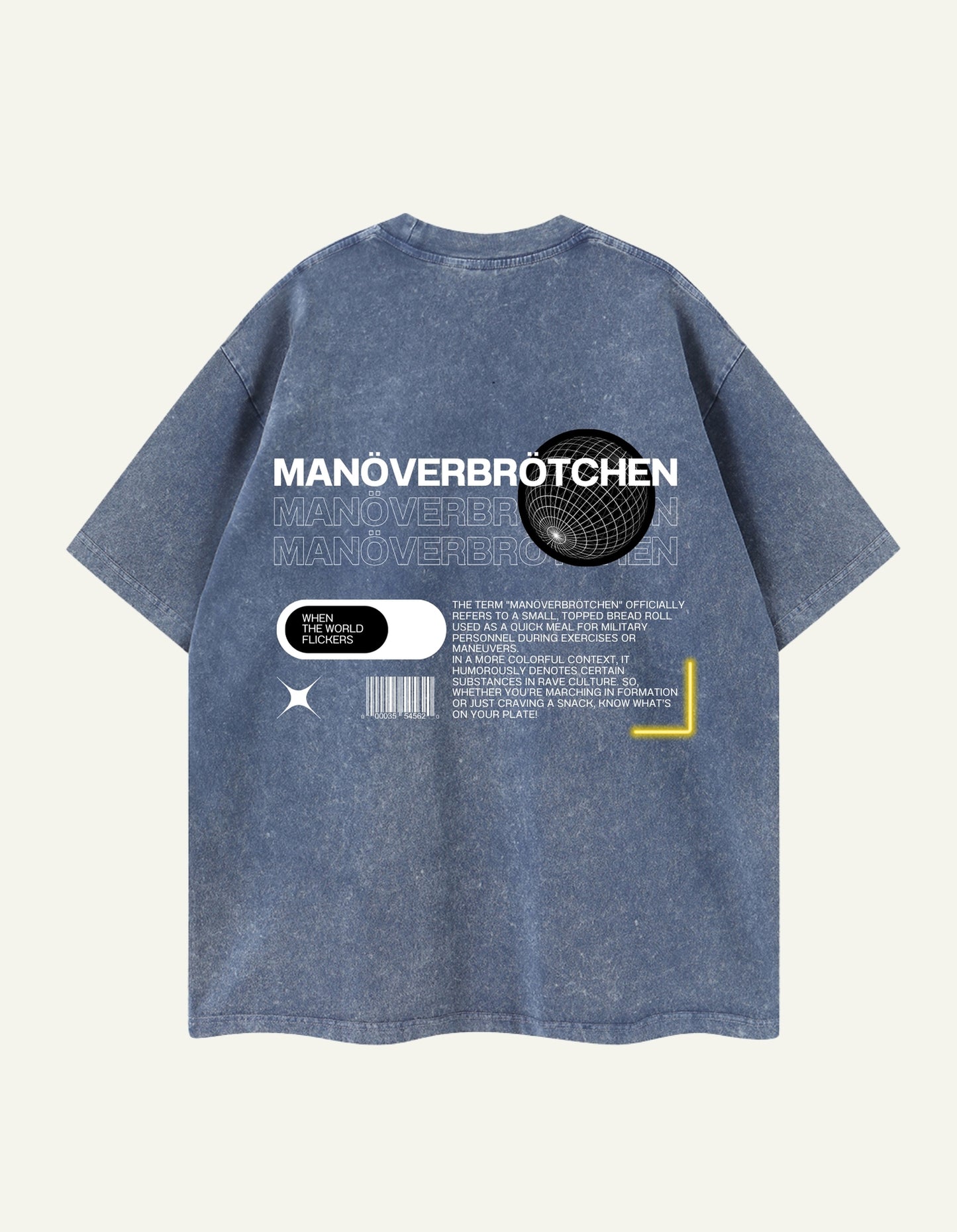 Manöverbrötchen Heavy T-Shirt - 100% Cotton