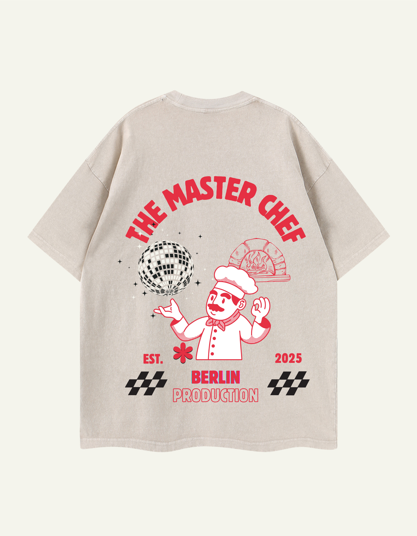 The Master Chef Heavy T-Shirt - 100 % Cotton