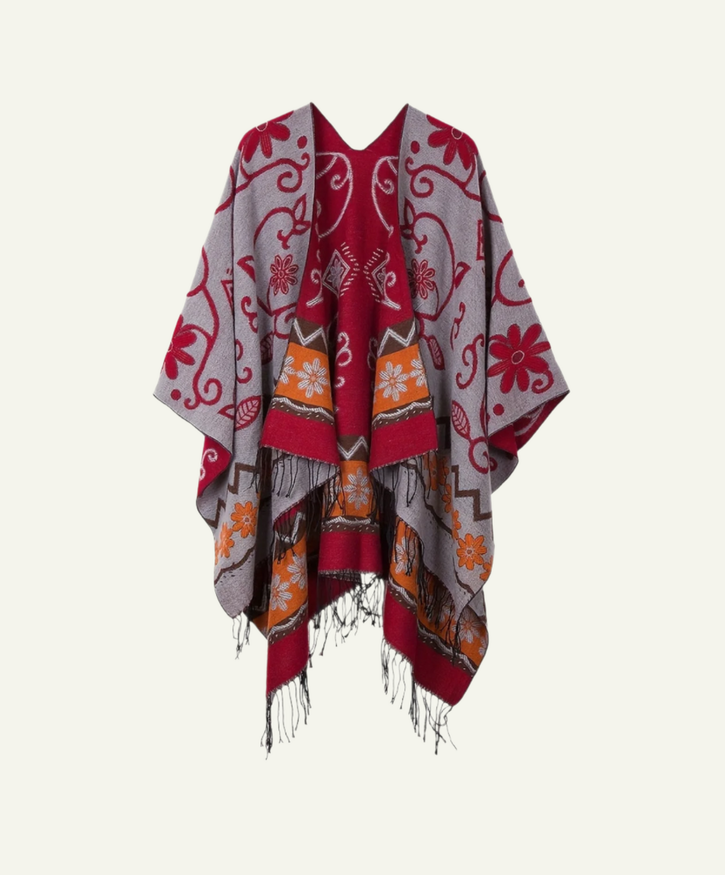 Flower Poncho