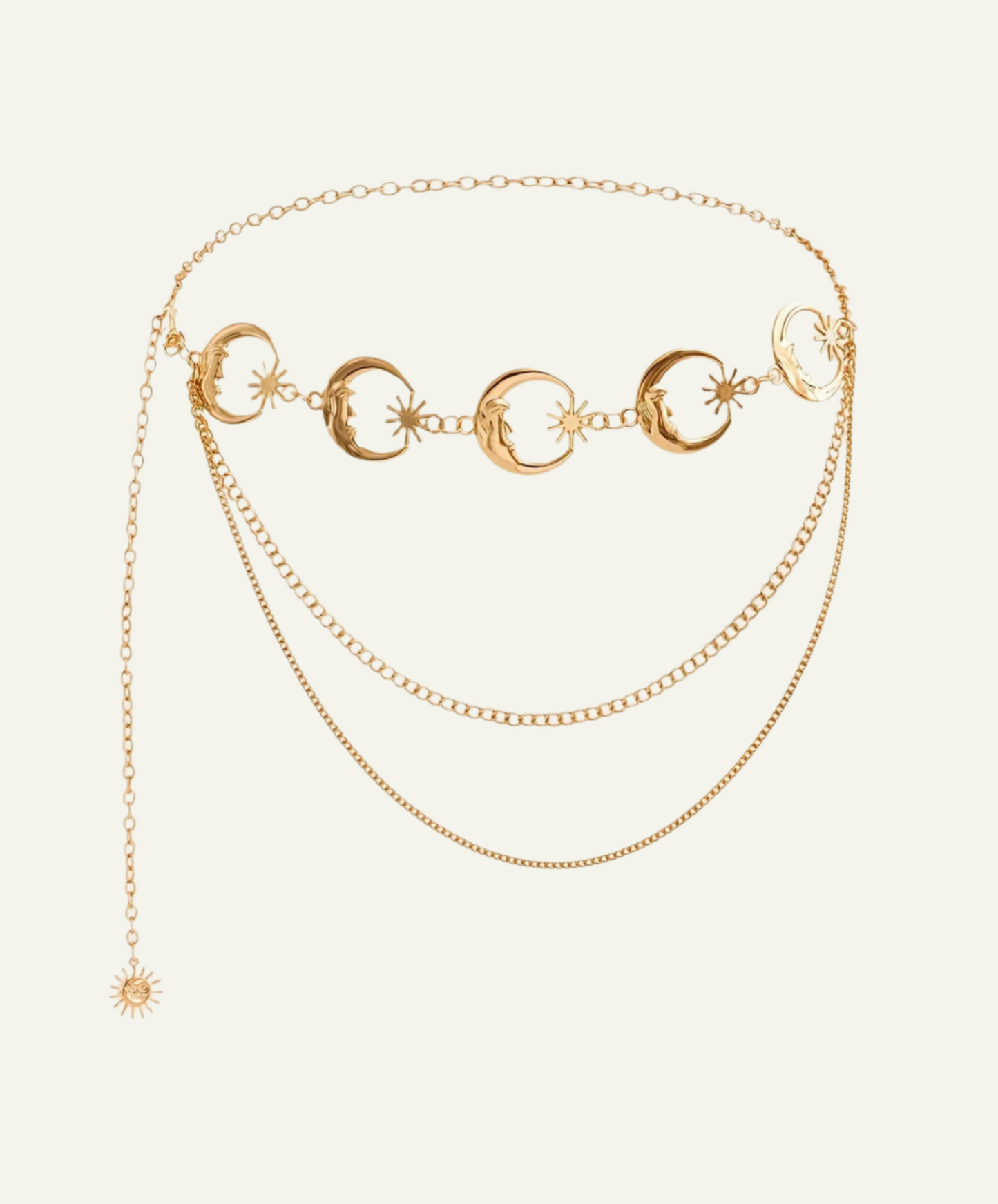 Moon Metal Waist Belt