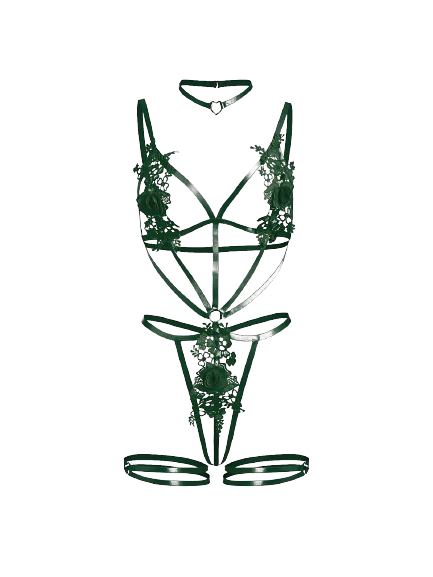 Floral Lingerie Set