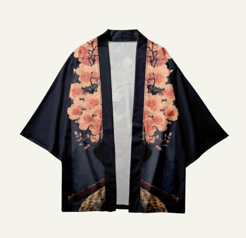 Samurai Cat Kimono