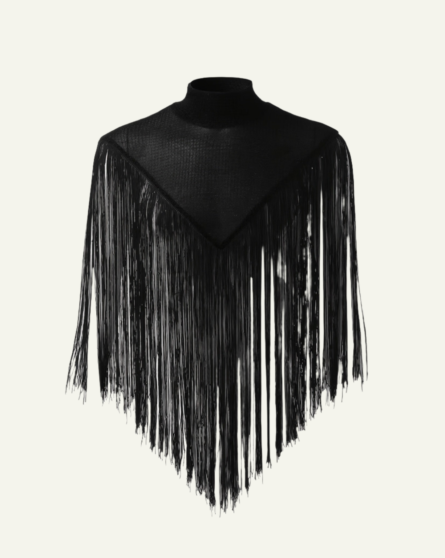 Unique Fringed Poncho