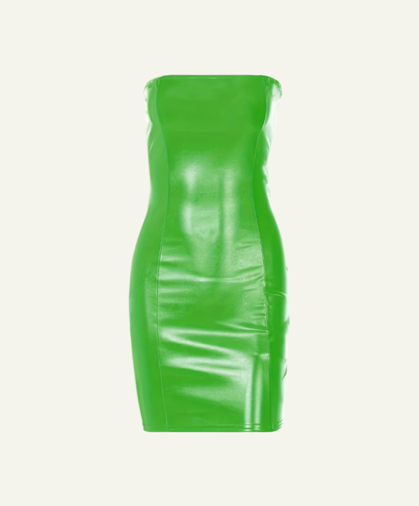 Groovy Leather Tube Dress