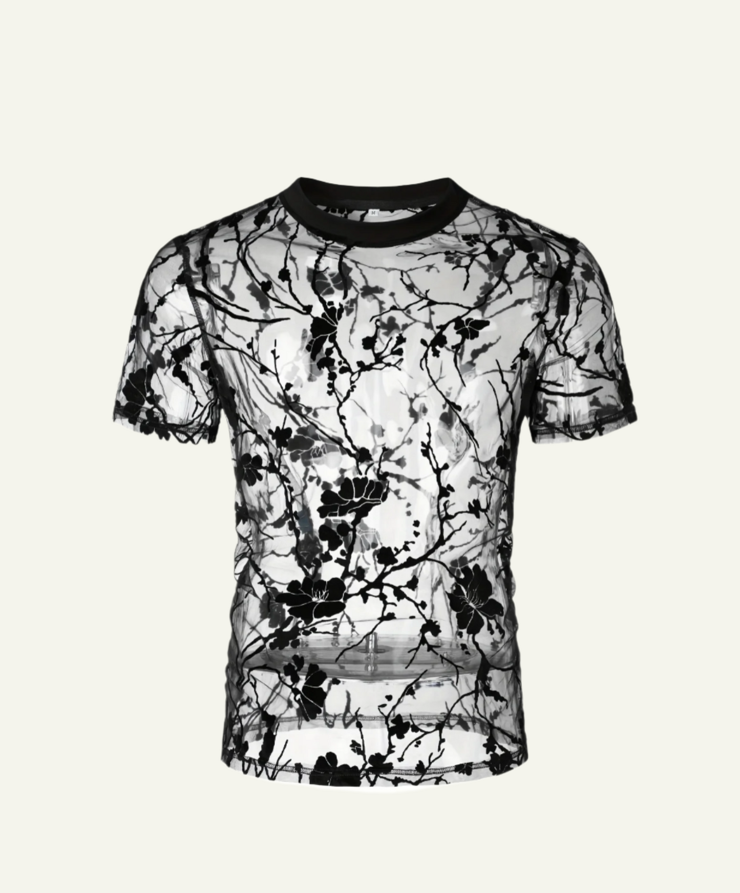 Mesh Floral T-Shirt