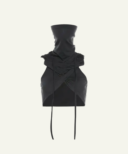 Desert Dwellers Mask Top with Hood