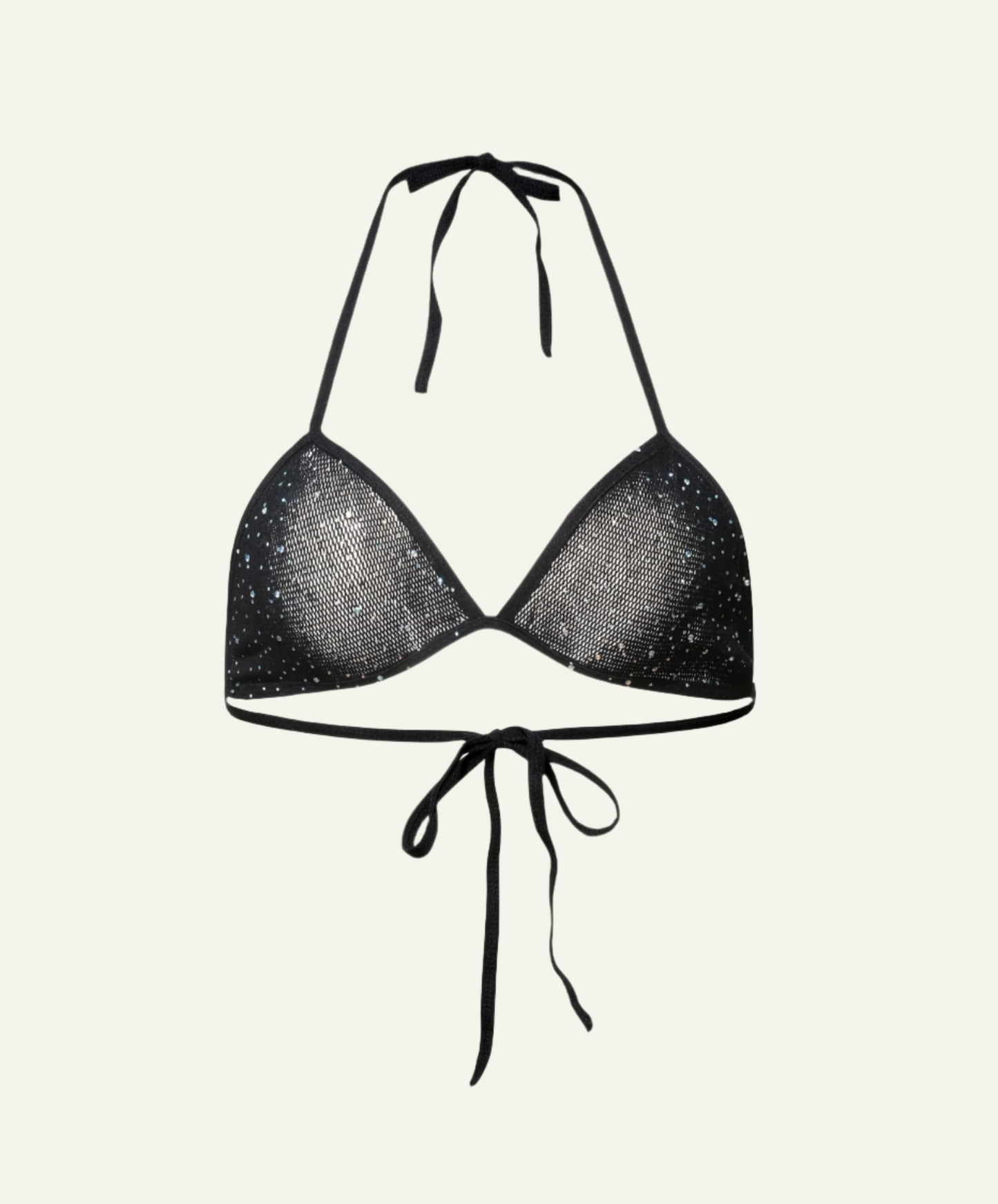 Glitter Mesh Bra