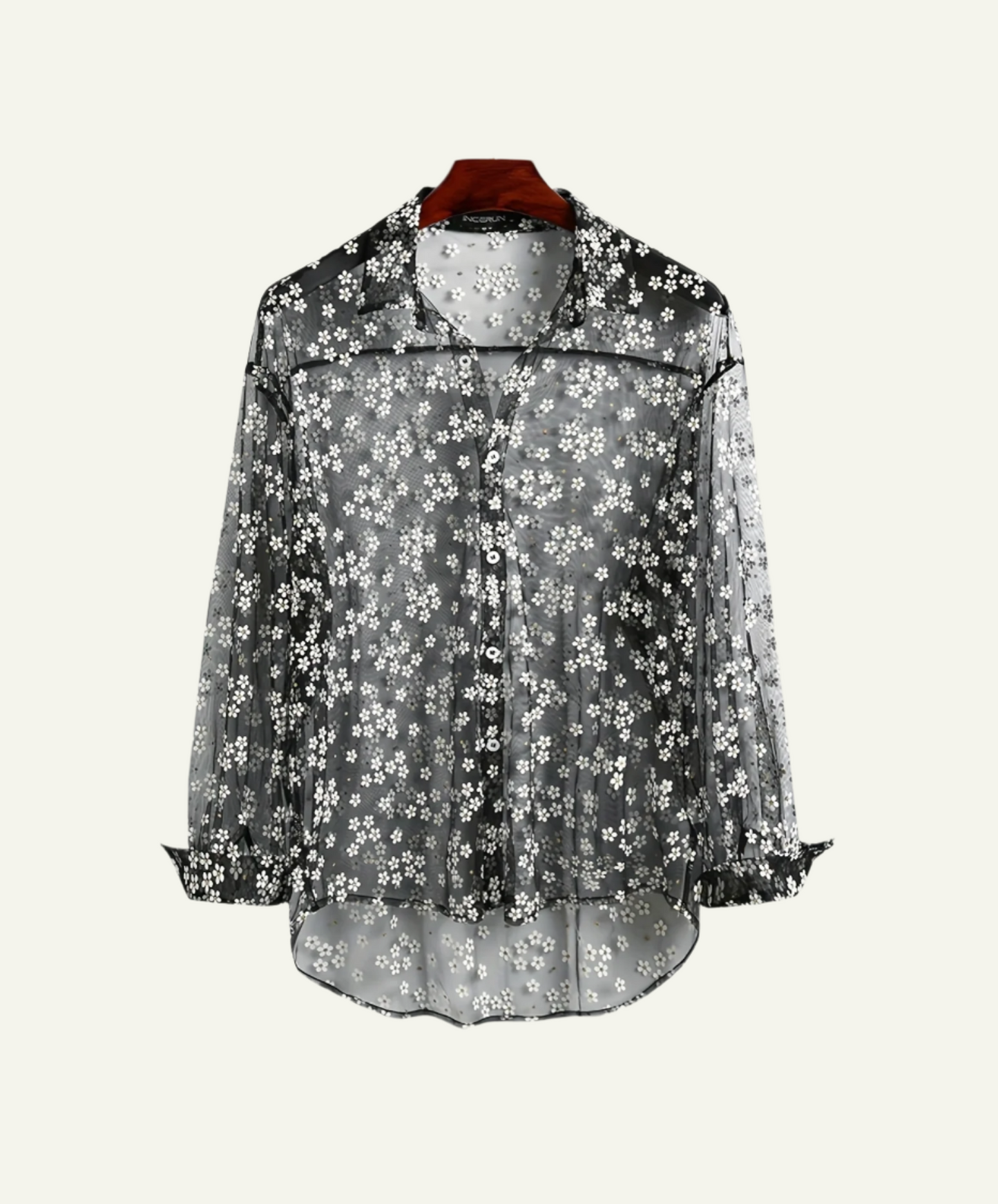 Transparent Flower Shirt
