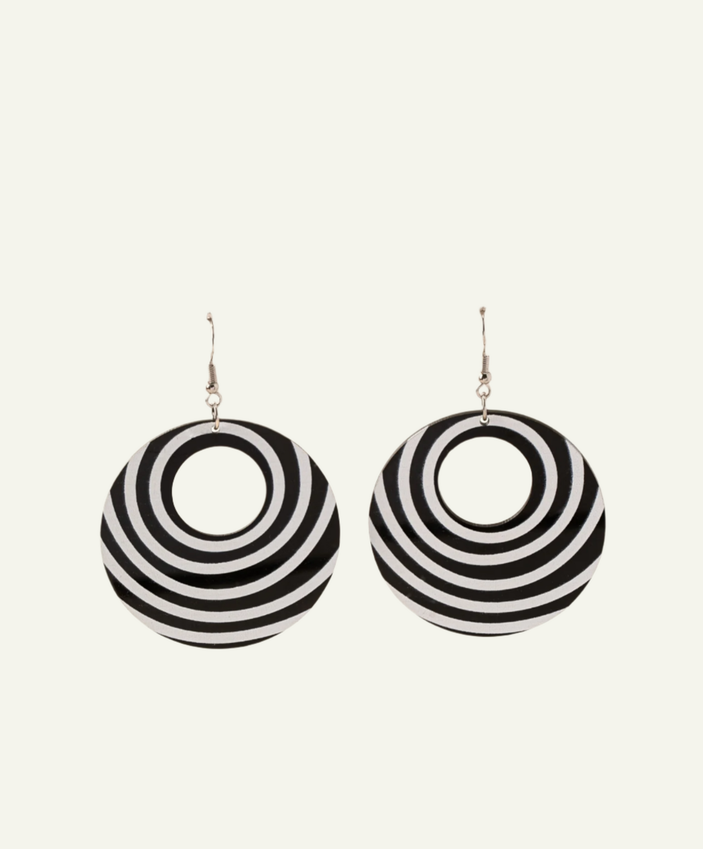 Hollow Striped Dangle Earrings