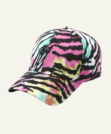 Colorful Tiger Stripes Cap