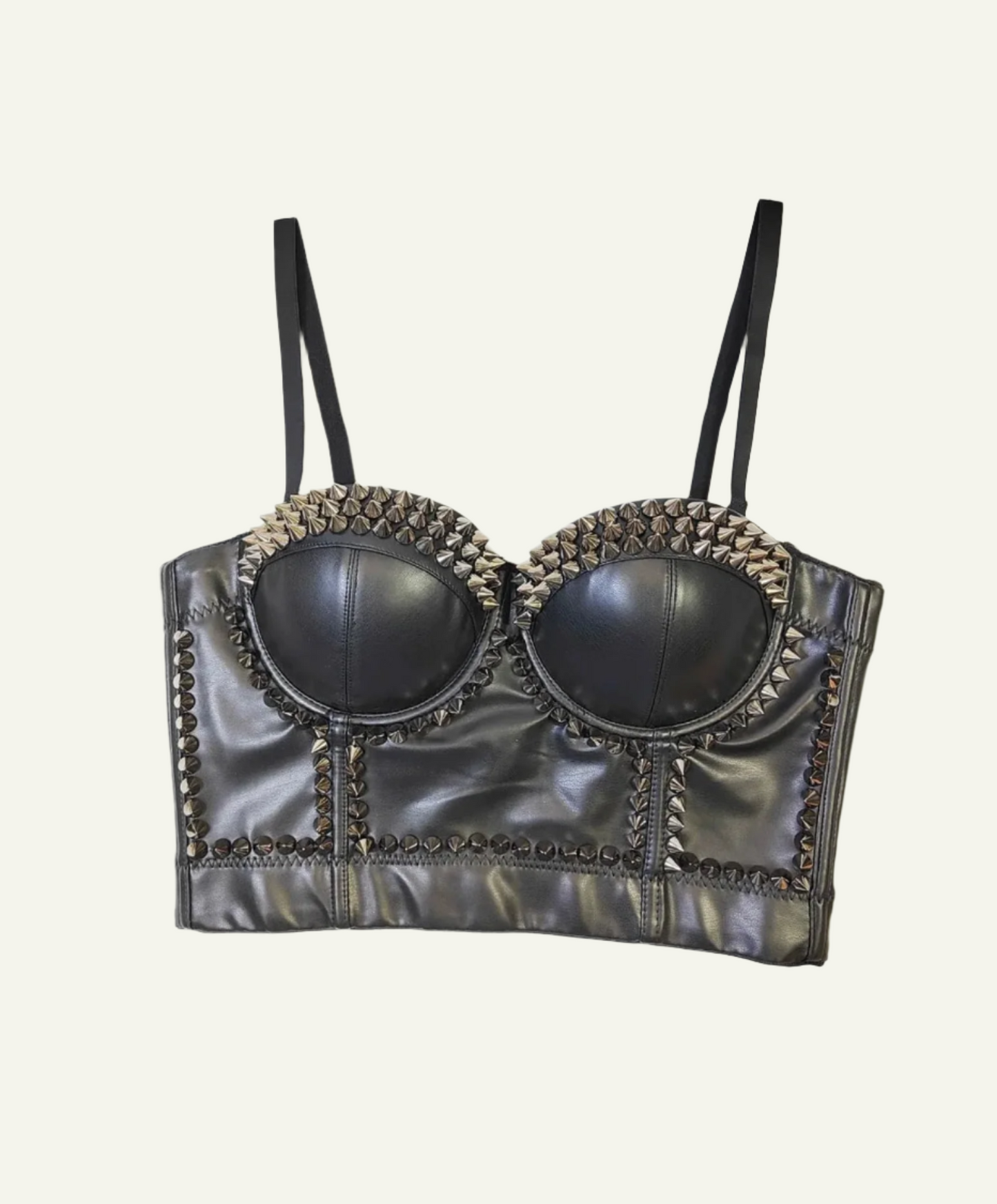 Steampunk Leather Bustier