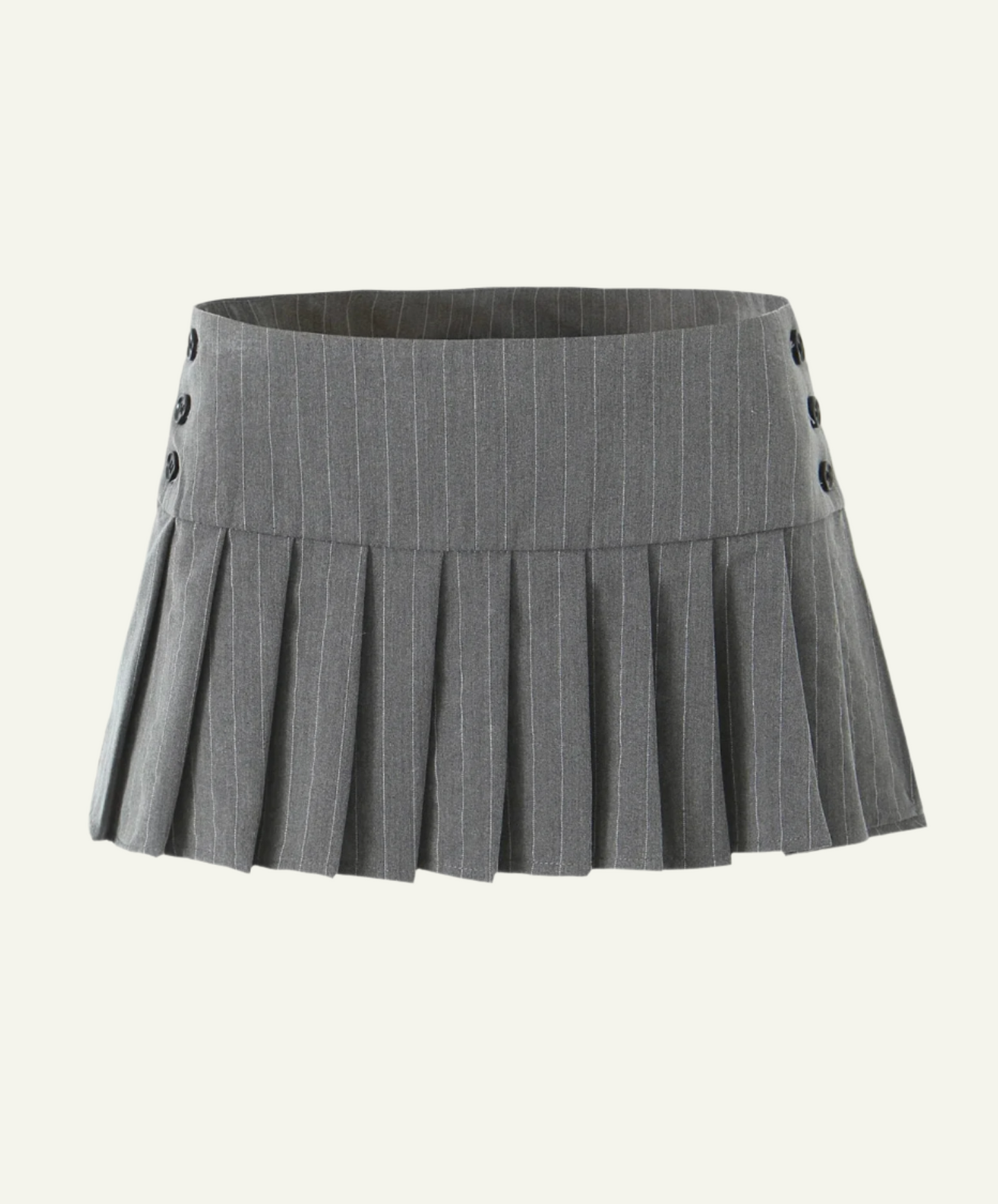Pleated Micro Skirt