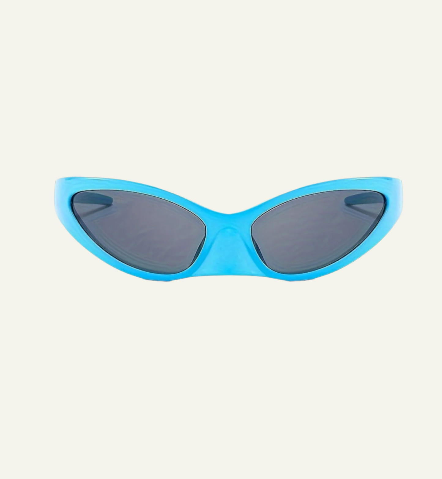 Electric Blue Oversized Glasses