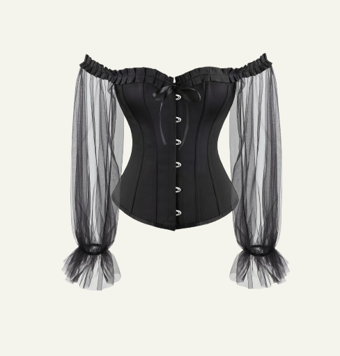 Off Shoulder Neck Corset