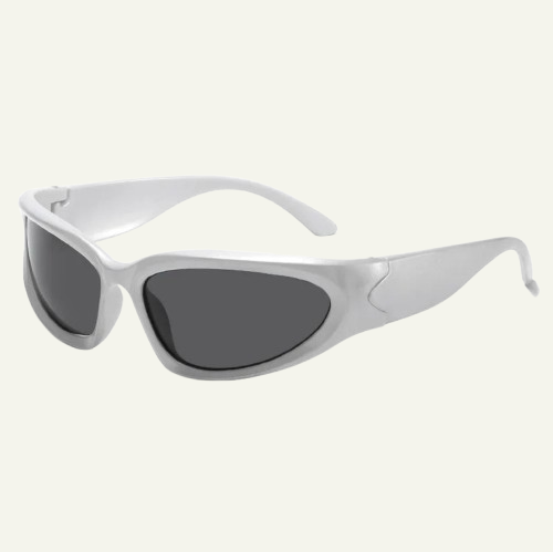 Y2K Futuristic Techno Sunglasses
