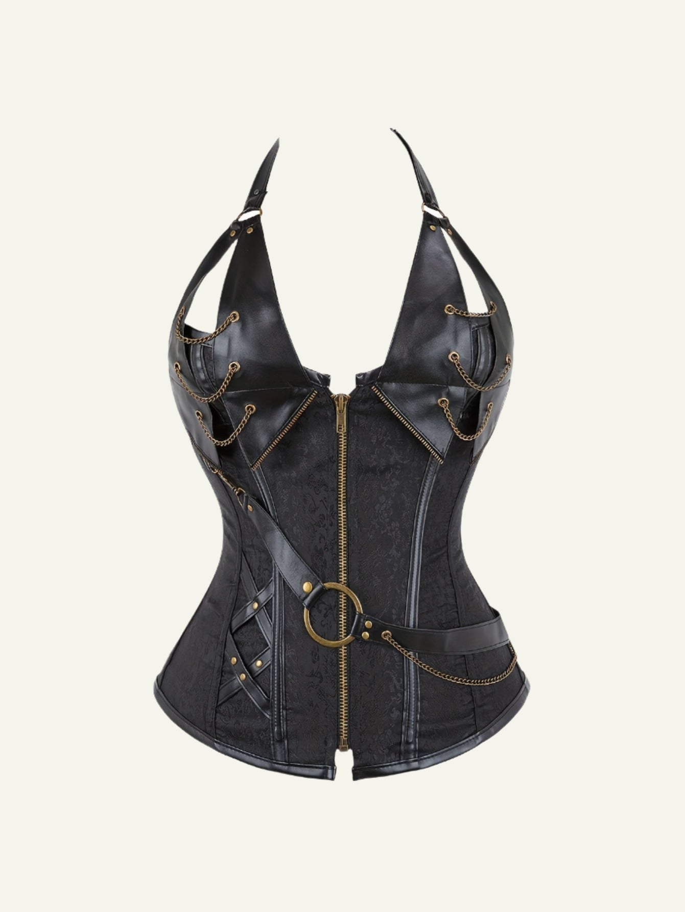 Metallic Steampunk Corset