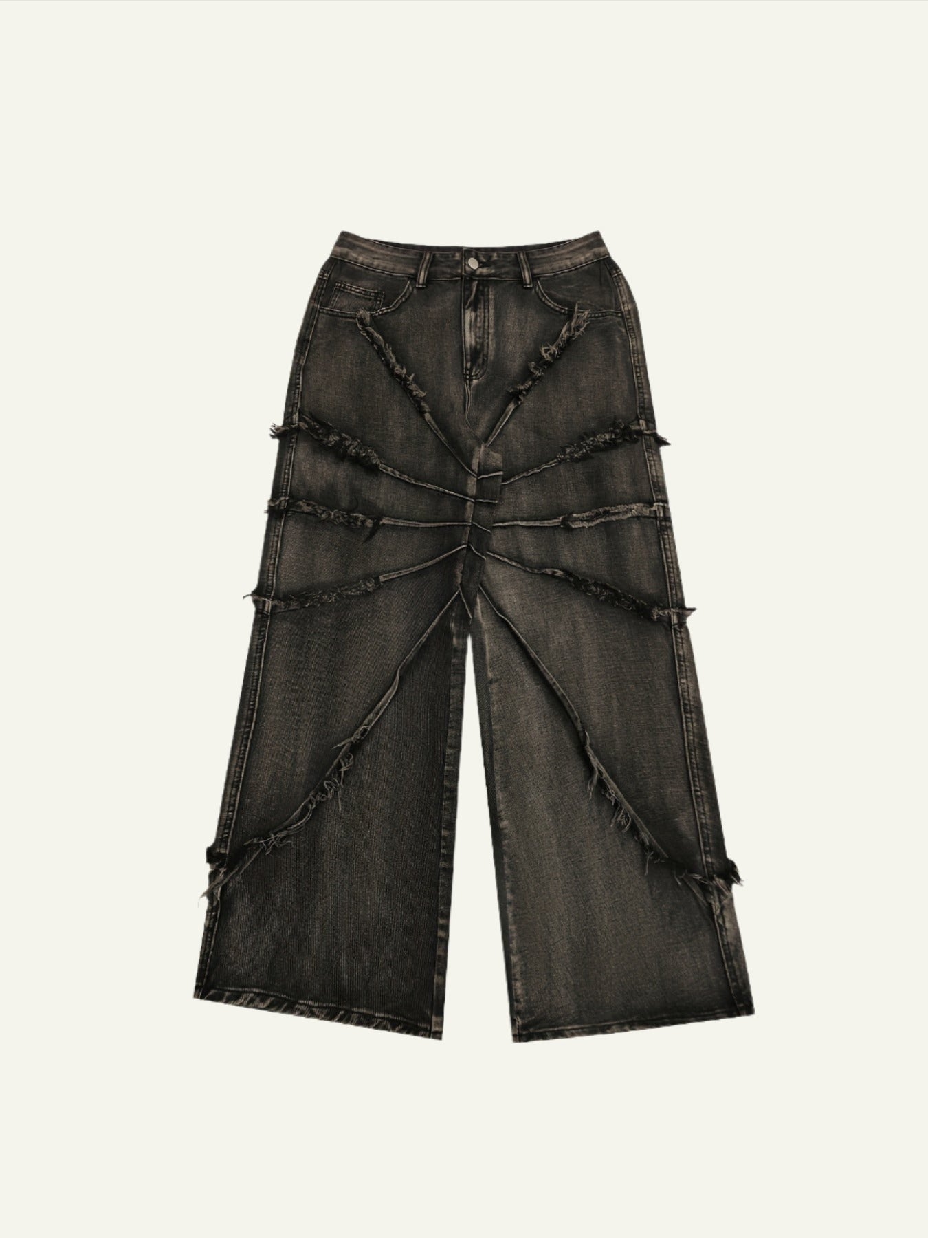 Loose Fit Stitching Pants