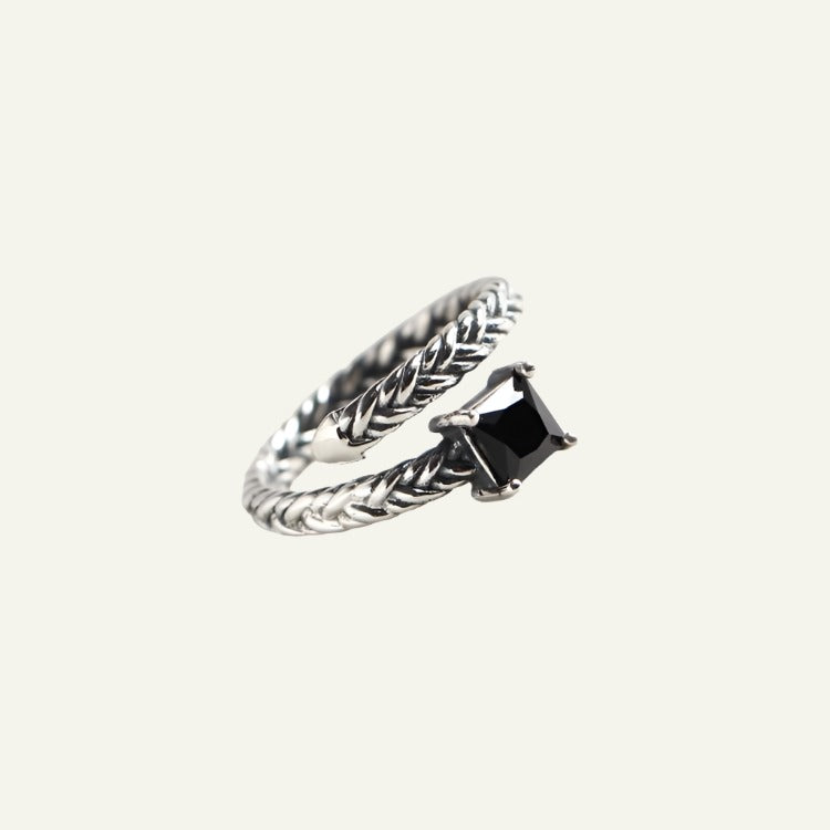 Diamond Snake Ring