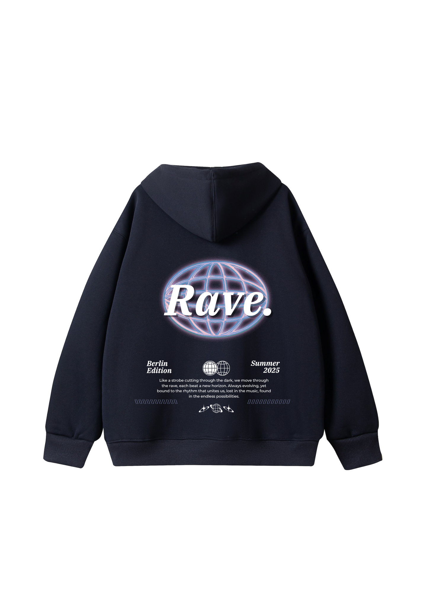 Rave 100% Cotton Hoodie