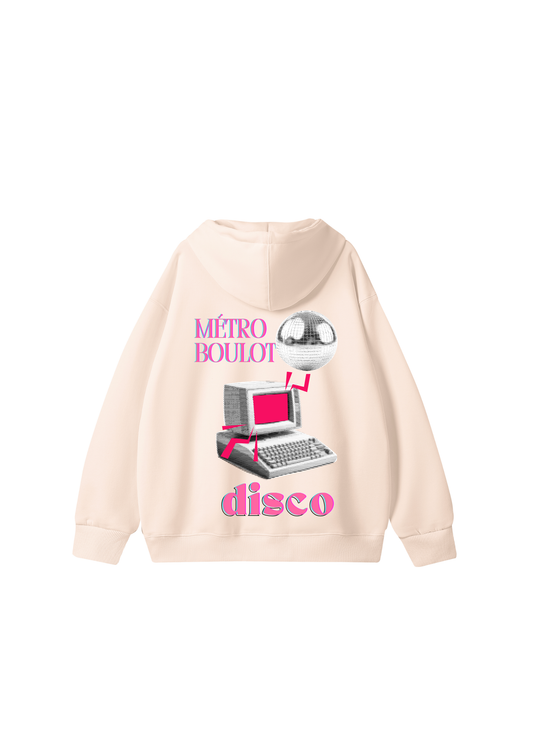 Métro Boulot Disco 100% Cotton Hoodie