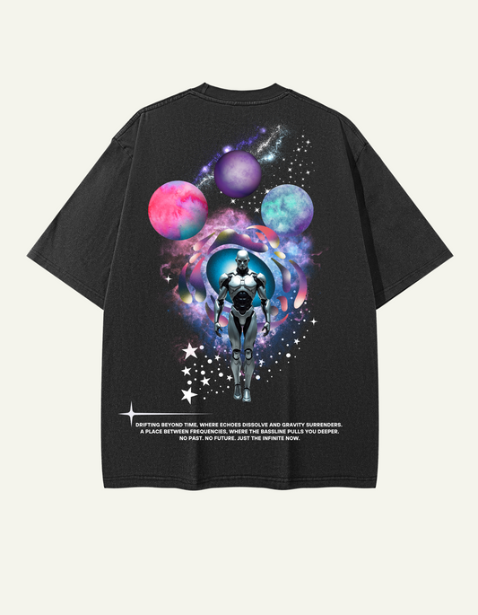 Galactic Raver Heavy T-Shirt - 100 % Cotton