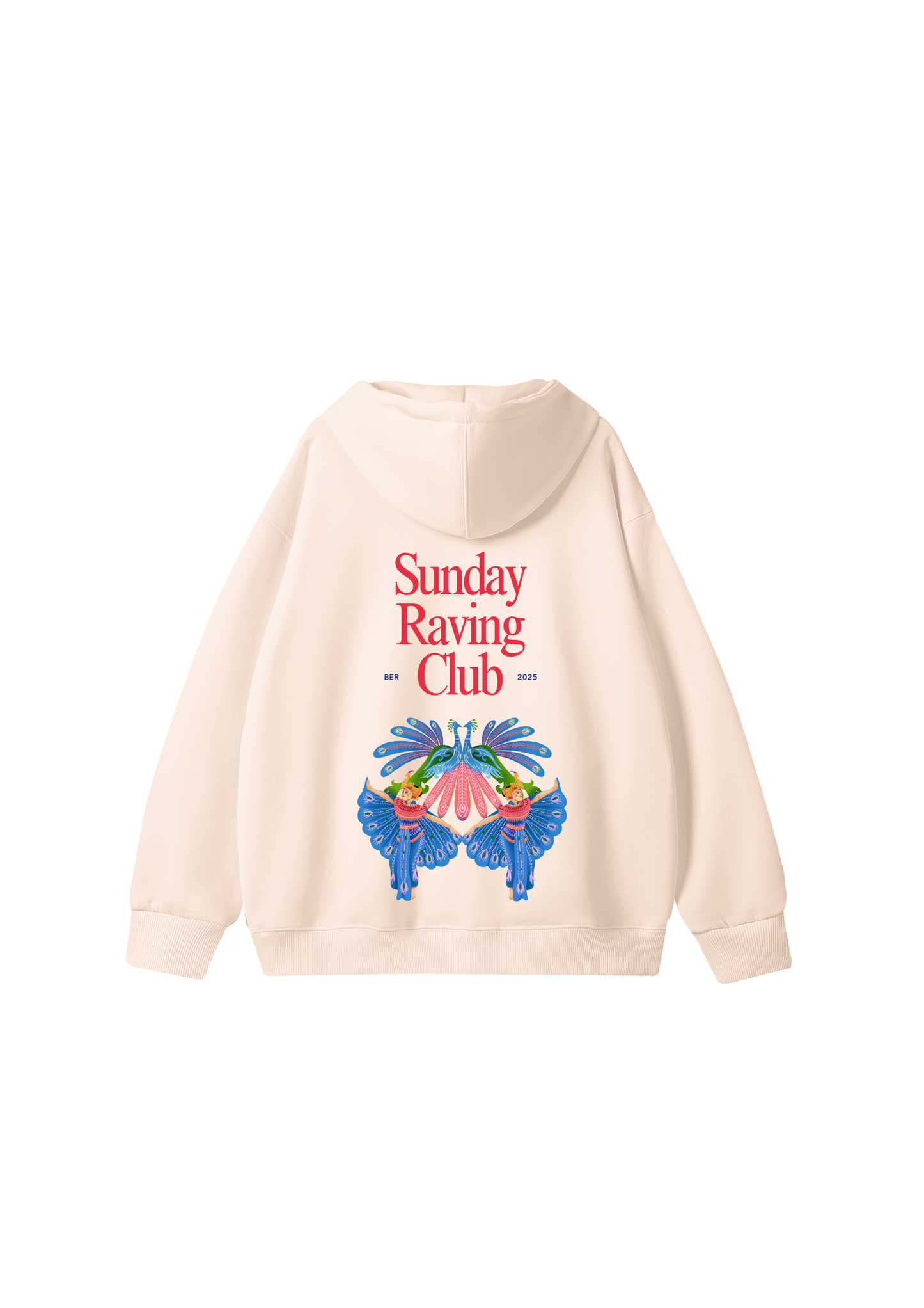 Sunday Raving Club 100% Cotton Hoodie