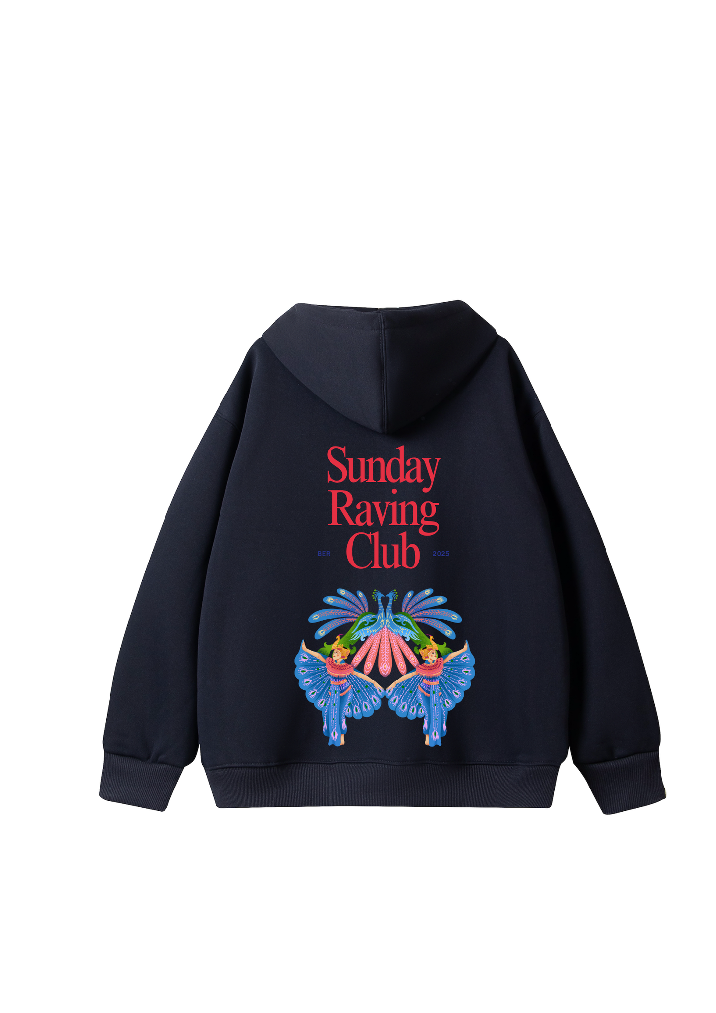 Sunday Raving Club 100% Cotton Hoodie