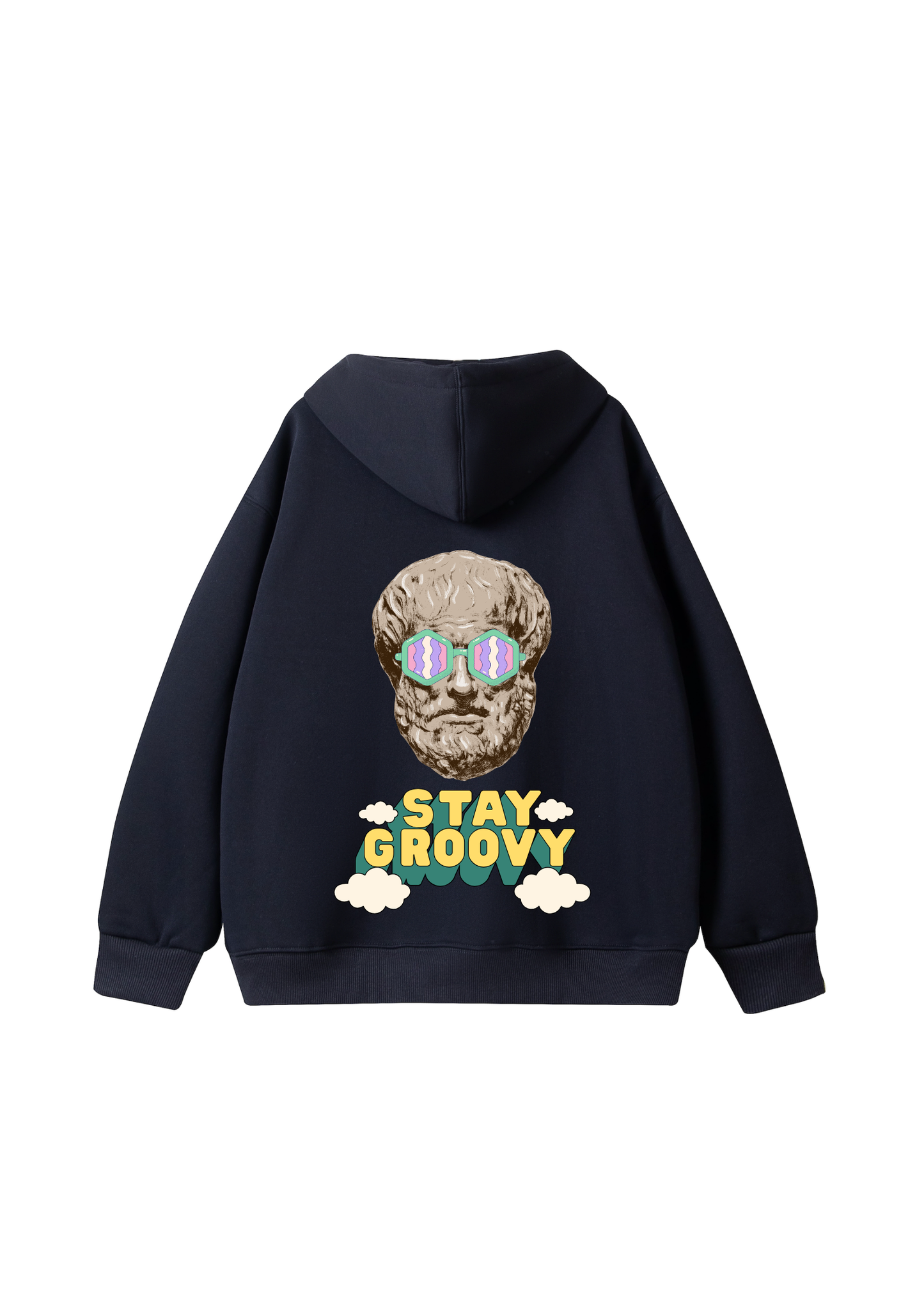 Stay Groovy 100% Cotton Hoodie