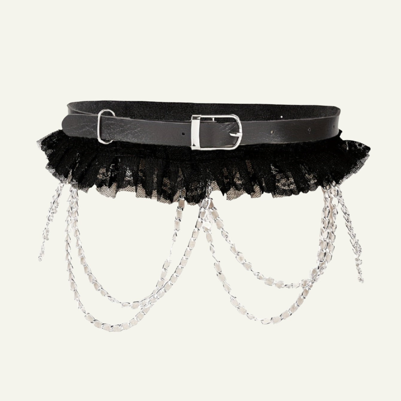 Chain Fringe Harness-Belt