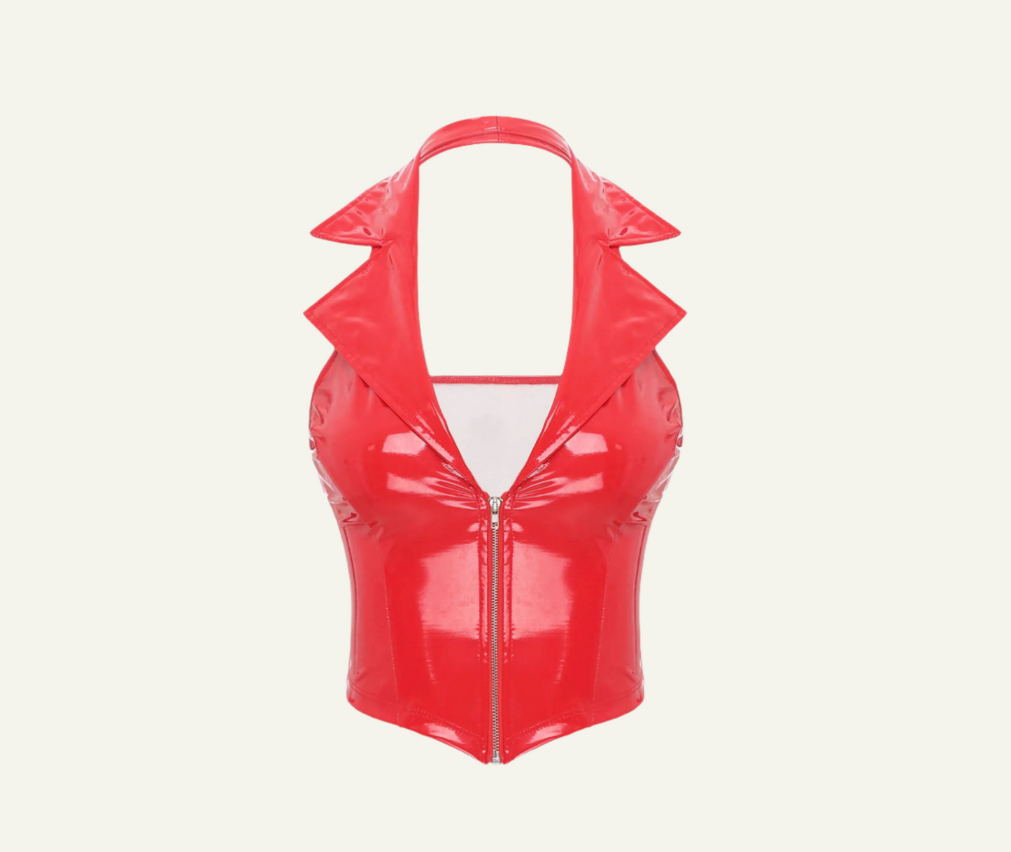 Latex Collar Vest