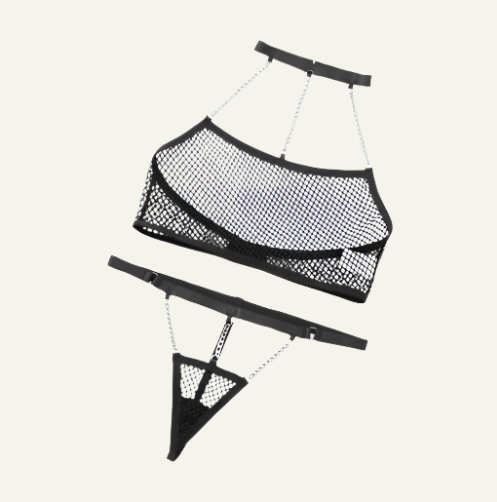 Forbidden Fishnet Set