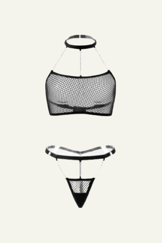 Forbidden Fishnet Set