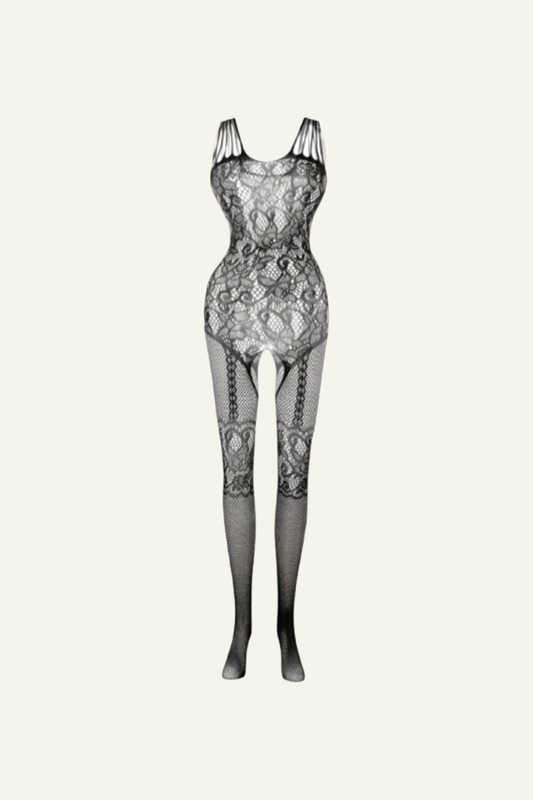 Lace Full Body Mesh Bodysuit