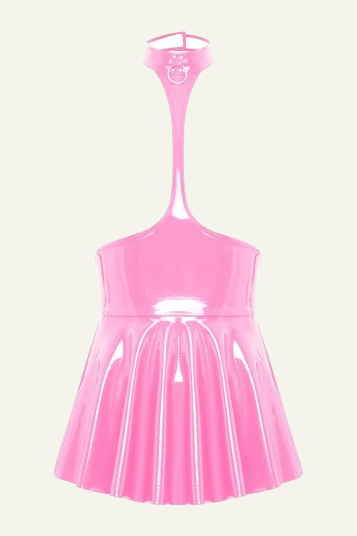 Horny Latex Barbie Dress