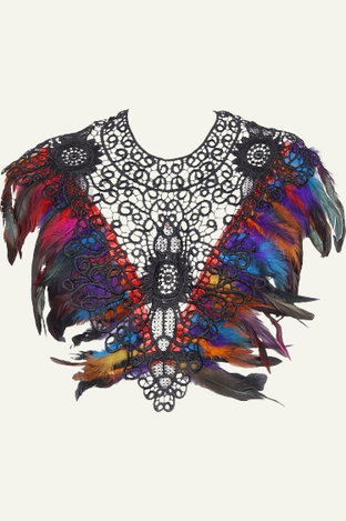 Feathered Boho Shoulder Harness