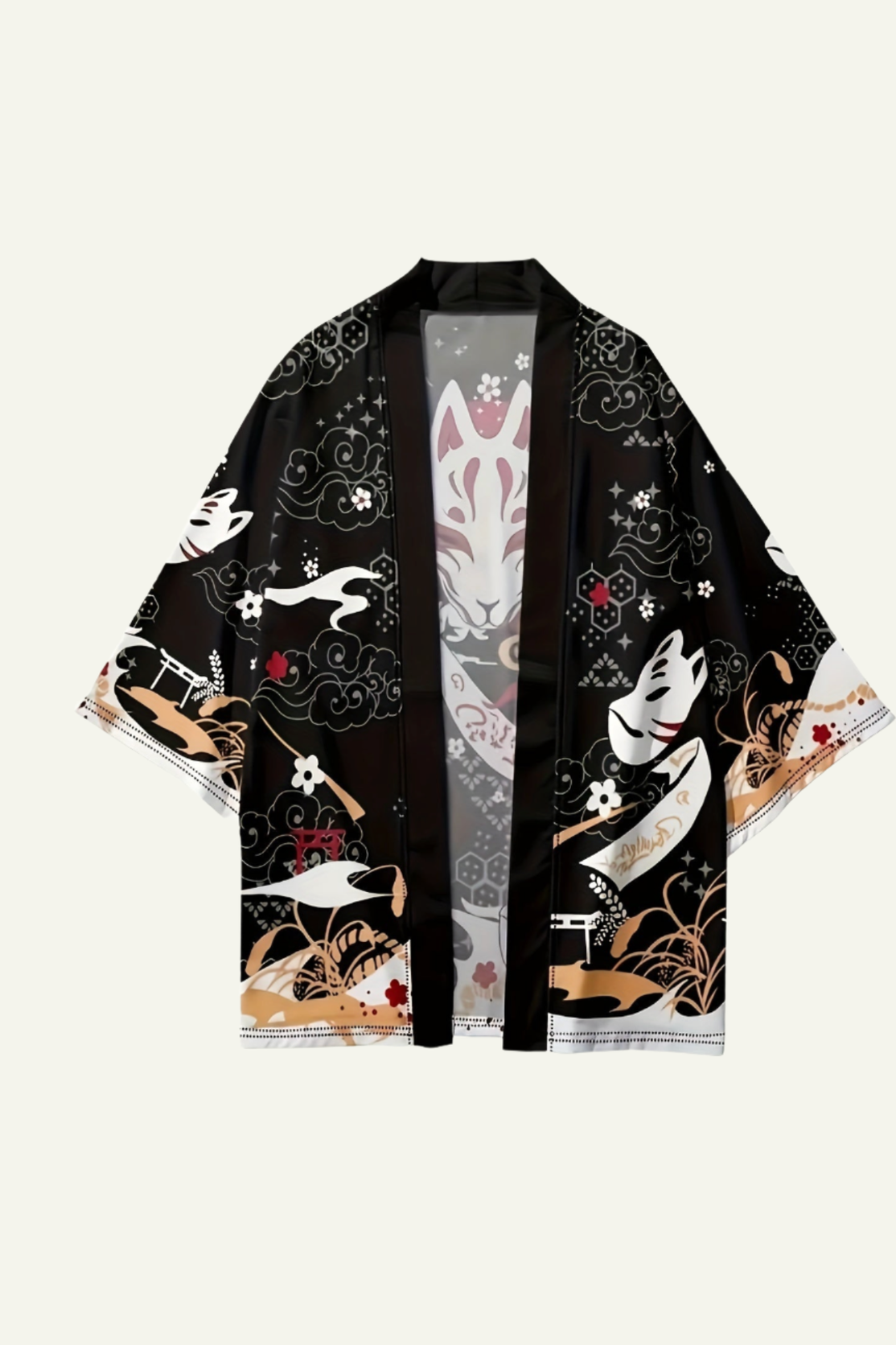 Playful Anime Kimono