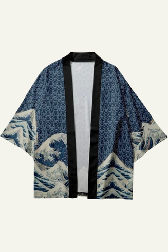 Ocean Waves Kimono