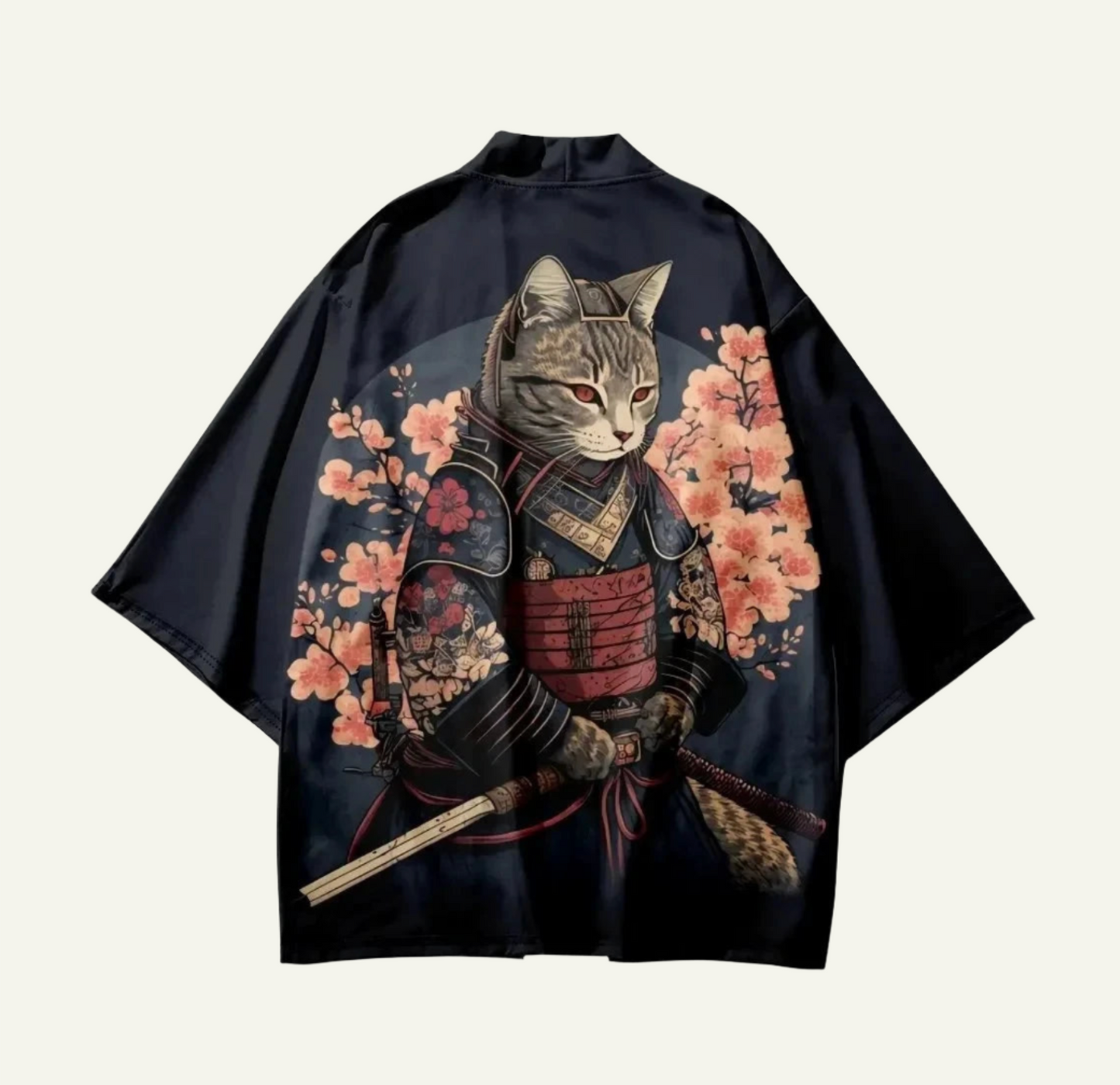 Samurai Cat Kimono