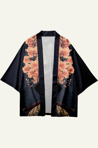 Samurai Cat Kimono