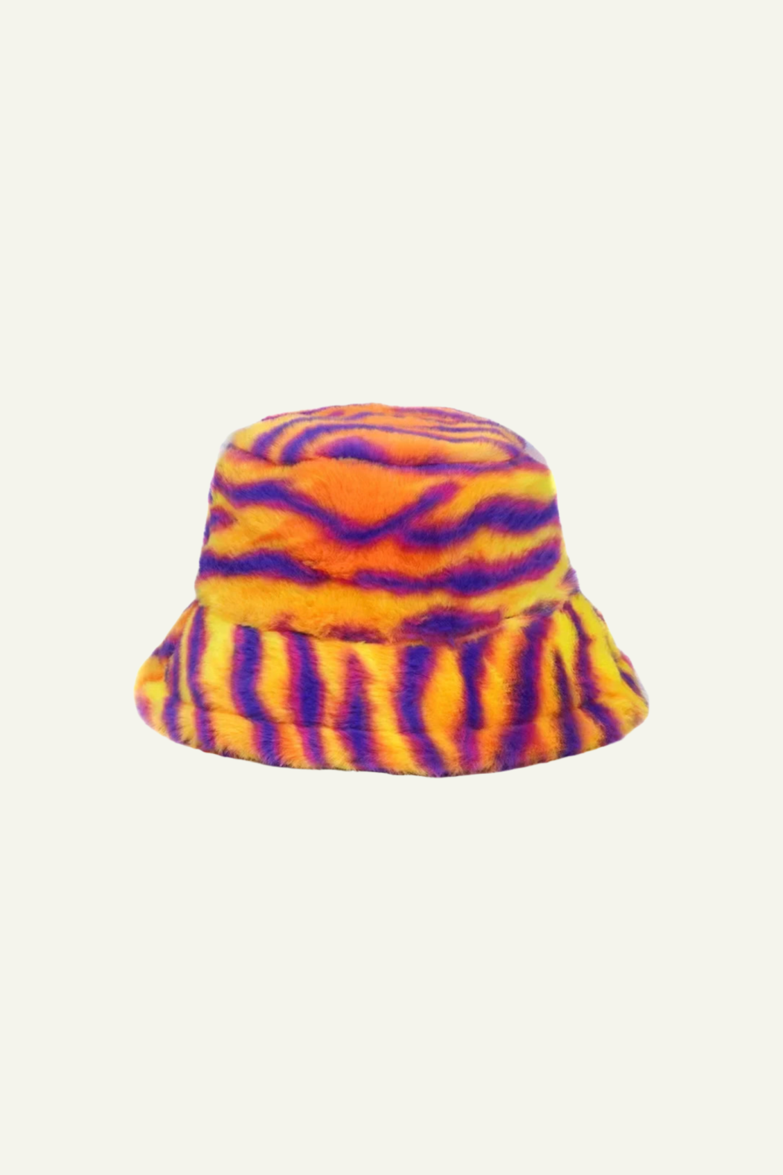 Fluffy Fur Leopard Bucket Hat