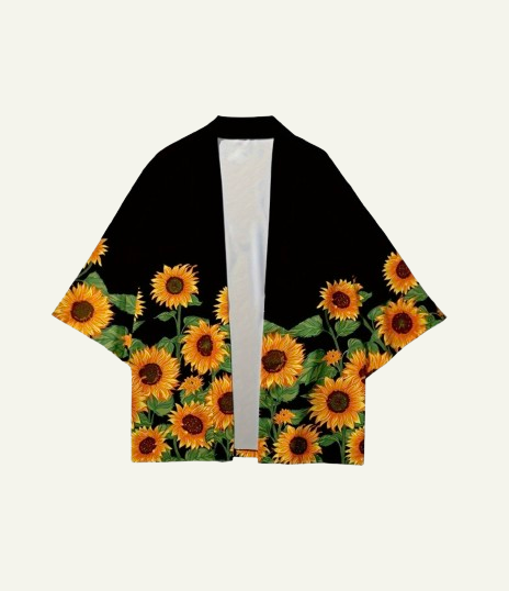 Sunflower Kimono | Rave Boutique