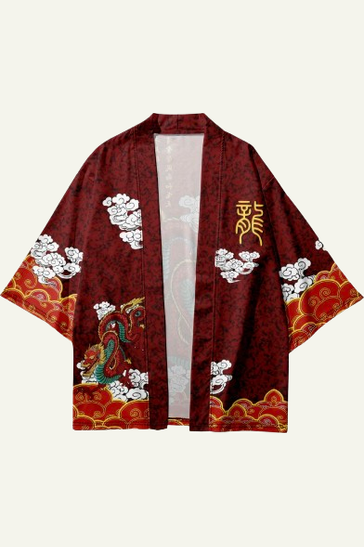 Red Dragon Kimono