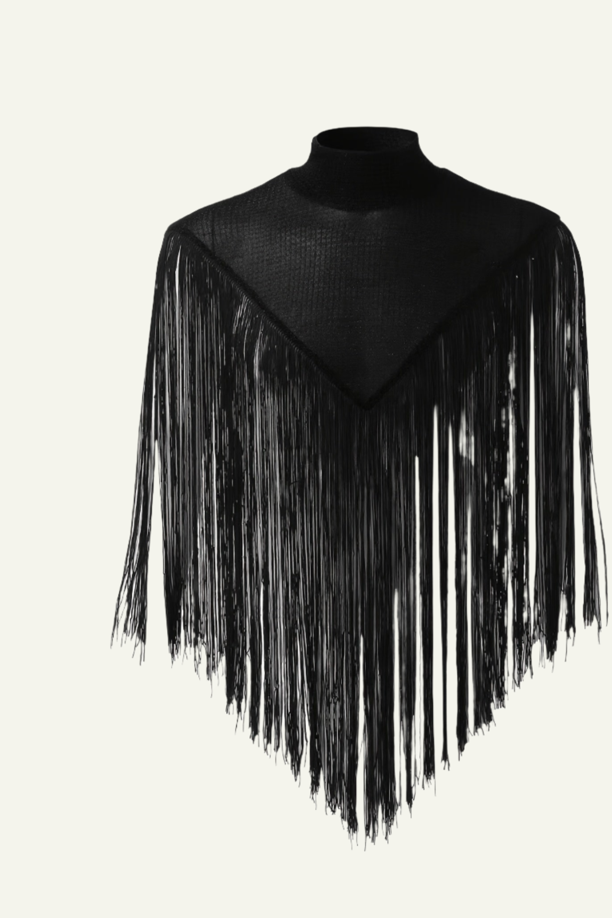 Unique Fringed Poncho