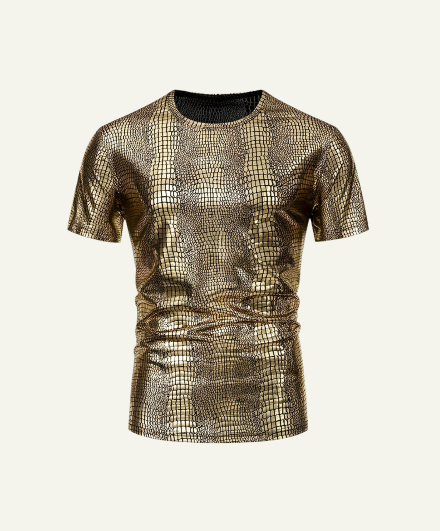 Metallic Snake Skin T-Shirt