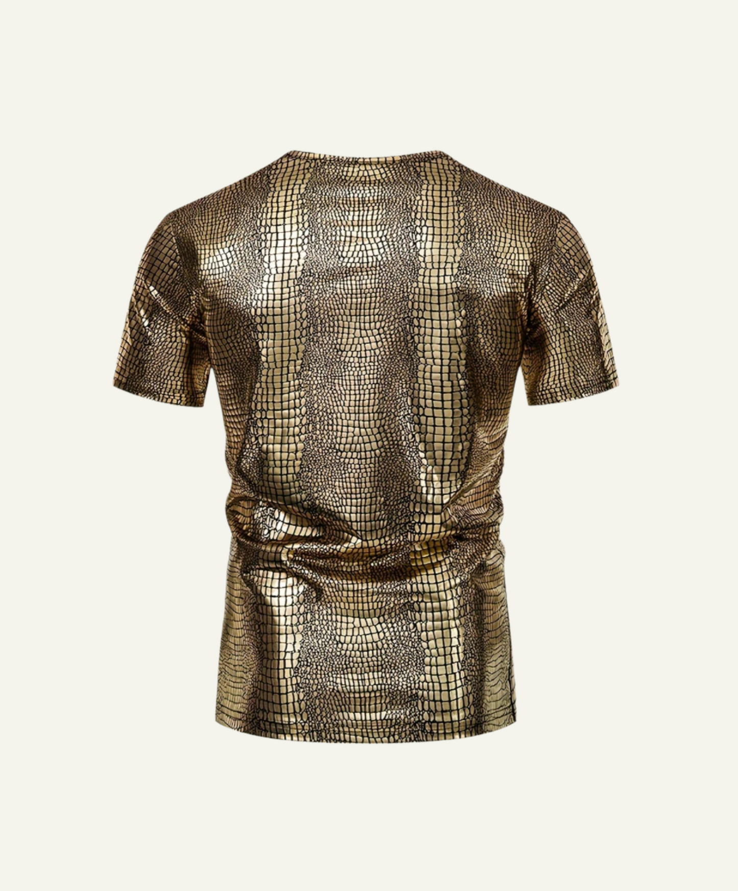 Metallic Snake Skin T-Shirt