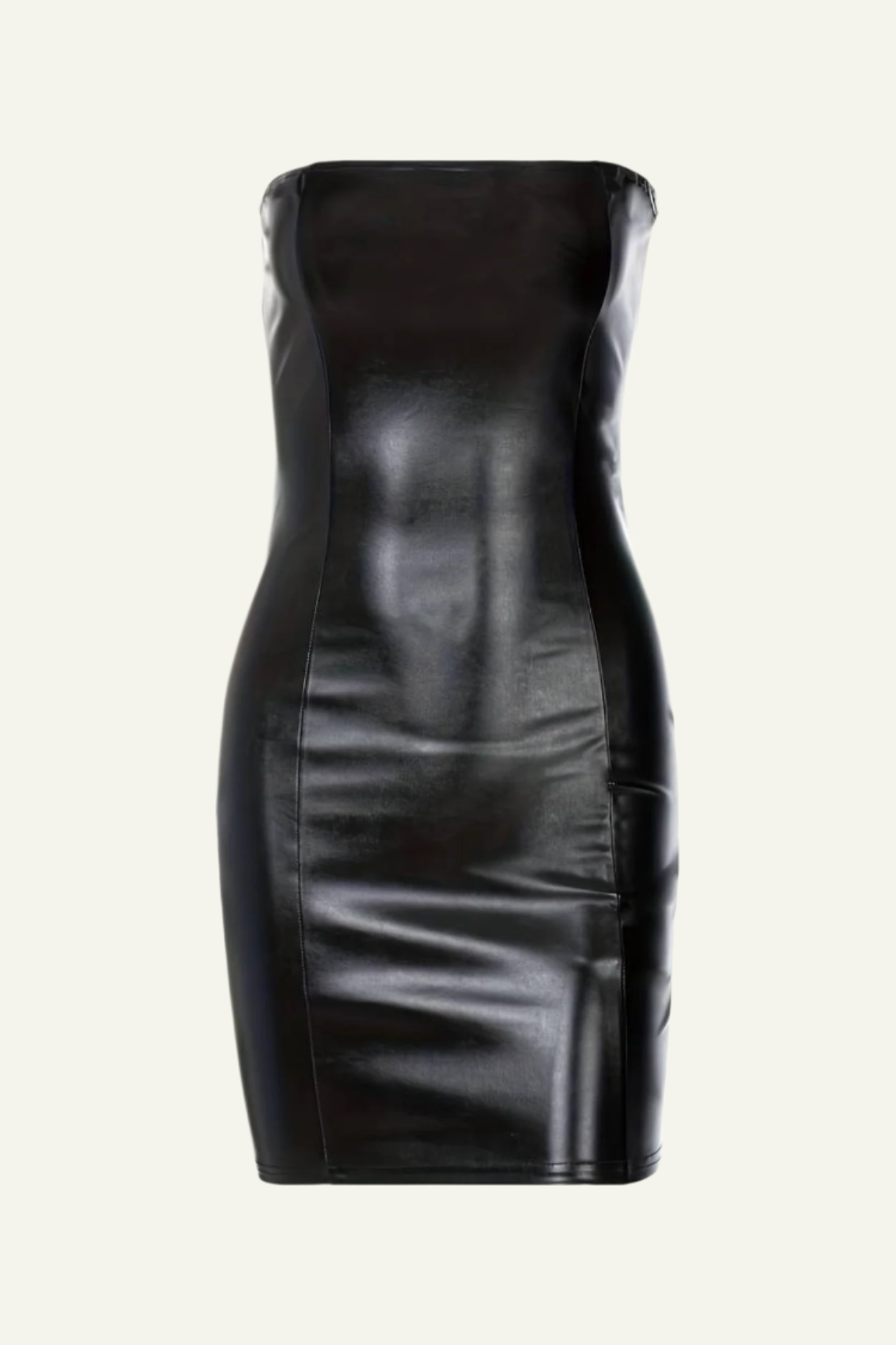 Leather Tube Dress