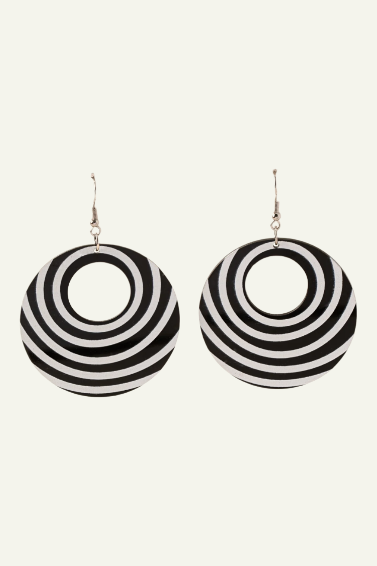 Hollow Striped Dangle Earrings