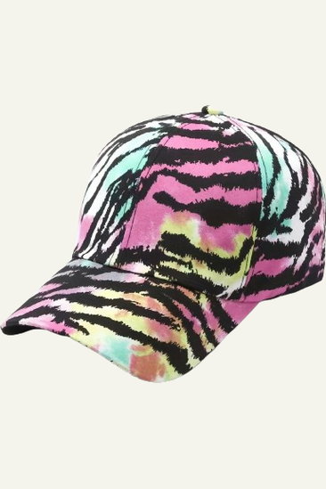 Colorful Tiger Stripes Cap