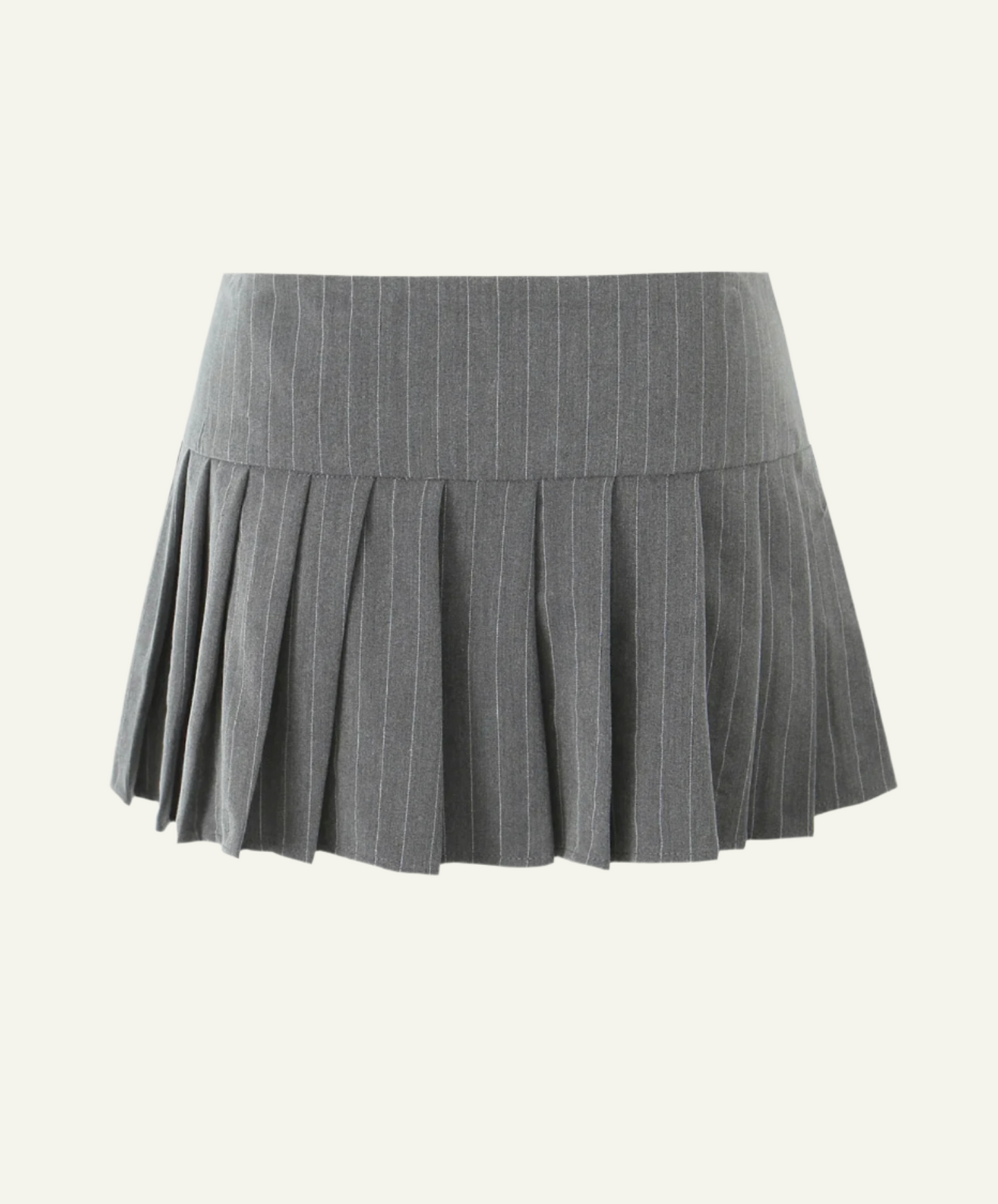 Pleated Micro Skirt